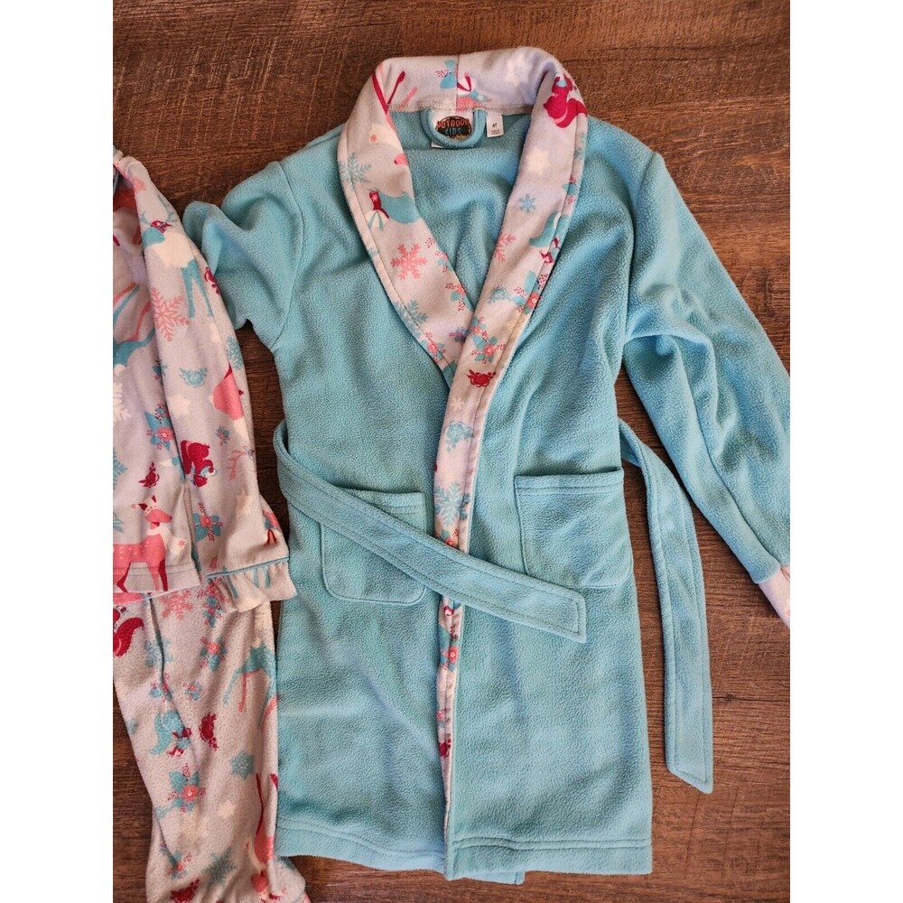 4T Girls Bathrobe & Pajama Set Lot - Picture 2 of 6